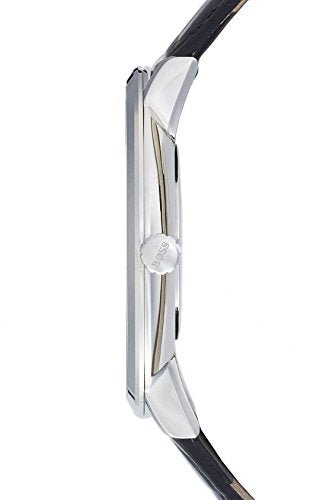 Hugo Boss Jackson Black Dial Black Leather Strap Watch for Men - 1513369 Buy Now By Hugo Boss