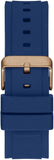 Guess Matrix Multifunction Blue Dial Blue Rubber Strap Watch for Men - GW0423G4 Buy Now By Guess