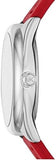 Michael Kors Janelle Three Hand Red Dial Red Rubber Strap Watch For Women - MK7144 Buy Now By Michael Kors