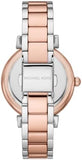 Michael Kors Abbey Three-Hand White Dial Two Tone Steel Strap Watch for Women - MK4616 Buy Now By Michael Kors