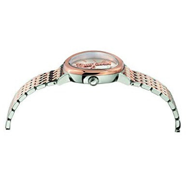 Versace Virtus Quartz White Dial Two Tone Steel Strap Watch for Women - VEHC00519 Buy Now By Versace