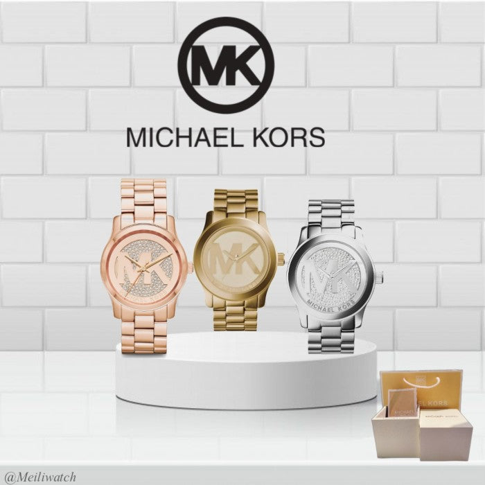 Michael Kors Runway Rose Gold Dial Rose Gold Steel Strap Watch For Women - MK5853 Buy Now By Michael Kors