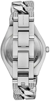 Michael Kors Lennox Pave Three-Hand Crystals Silver Dial Silver Steel Strap Watch for Women - MK7488 Buy Now By Michael Kors