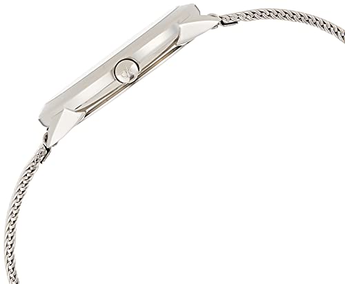 Calvin Klein Minimal SIlver Dial Silver Mesh Bracelet Watch for Women - K3M221Y6 Buy Now By Calvin Klein