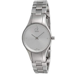 Calvin Klein Simplicity White Dial Silver Steel Strap Watch for Women - K4323101 Buy Now By Calvin Klein