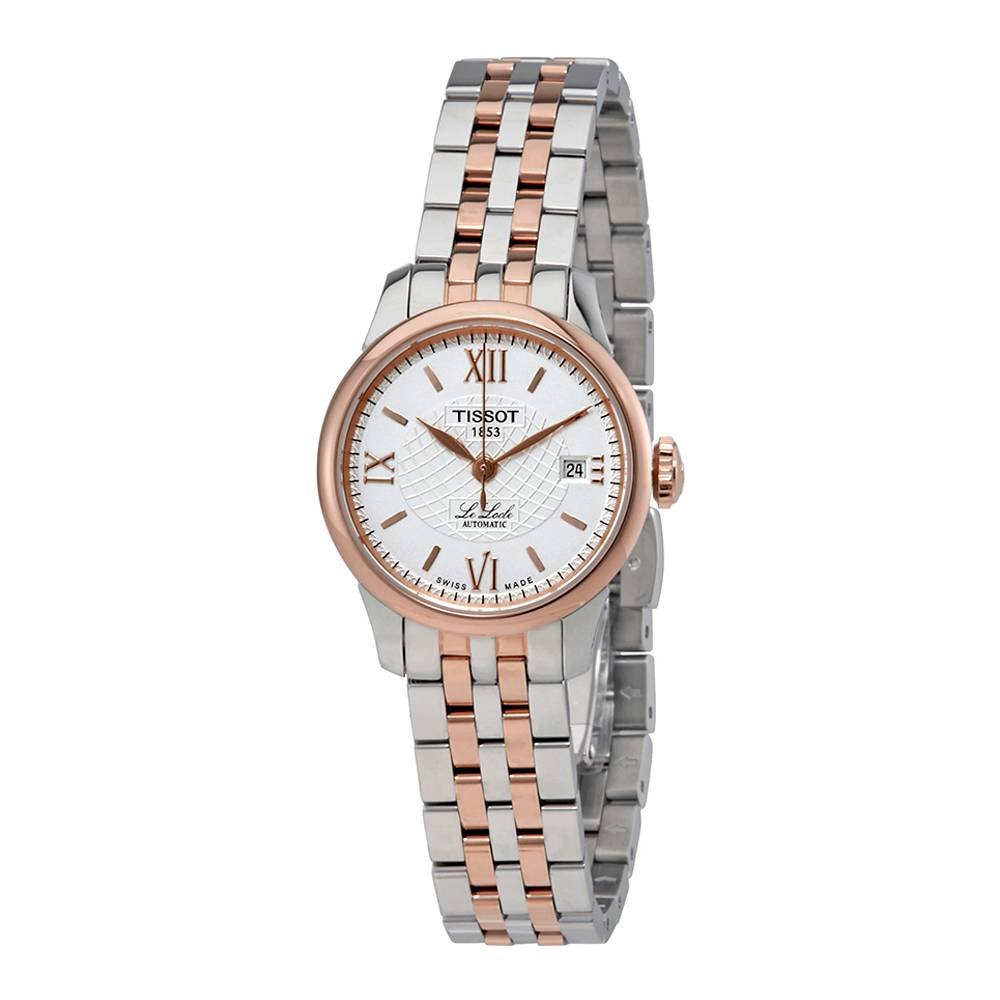 Tissot Le Locle Automatic Small Lady Silver Dial Two Tone Steel Strap Watch For Women - T41.2.183.33 Buy Now By Tissot