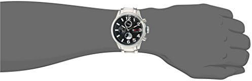 Tommy Hilfiger Jackson Quartz Black Dial Silver Steel Strap Watch for Men - 1791243 Buy Now By Tommy Hilfiger