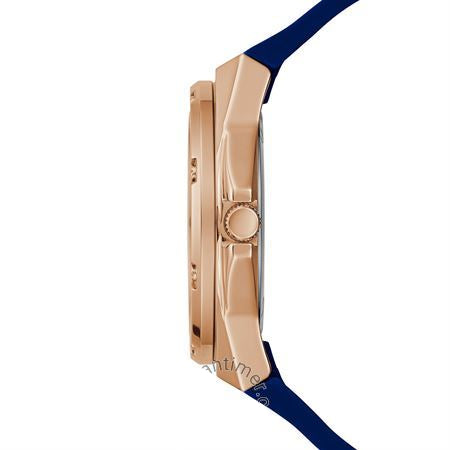 Guess Asteria Multifunction Blue Dial Blue Rubber Strap Watch For Women - GW0620L3 Buy Now By Guess