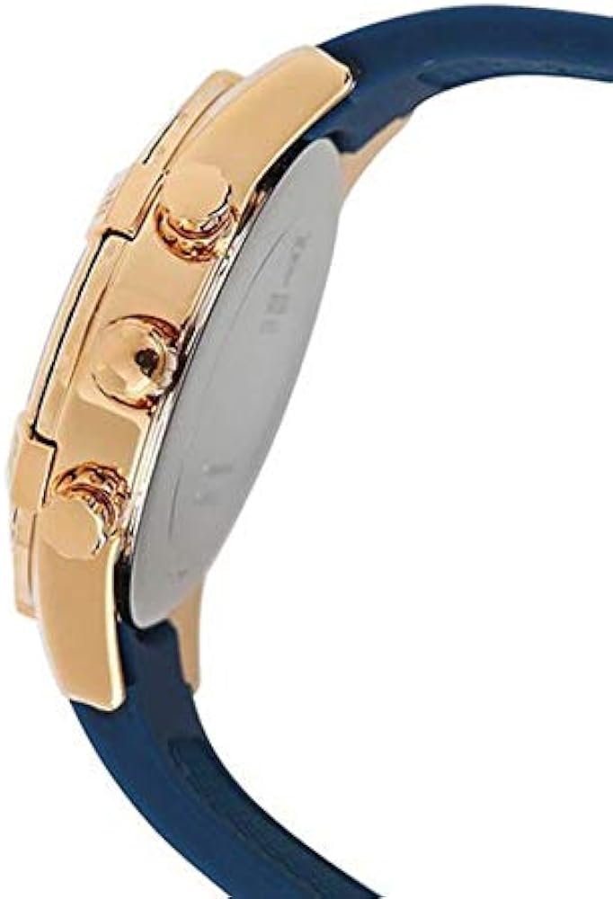 Guess Analog Quartz Blue Dial Blue Rubber Strap Watch For Women - W0562L3 Buy Now By Guess