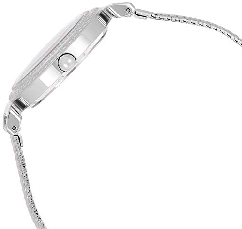 Guess Quartz Silver Dial Silver Mesh Bracelet Watch For Women - W1152L1 Buy Now By Guess