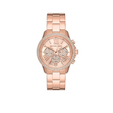 Michael Kors Bryn Chronograph Rose Gold Dial Rose Gold Steel Strap Watch For Women - MK7200 Buy Now By Michael Kors