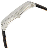 Calvin Klein Minimal Black Dial Black Leather Strap Watch for Women - K3M231C4 Buy Now By Calvin Klein