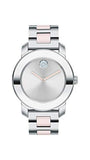 Movado Bold Silver Dial Two Tone Steel Strap Watch for Women - 3600702 Buy Now By Movado