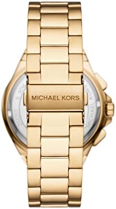 Michael Kors Lennox Chronograph Gold Dial Gold Steel Strap Watch For Men - MK8989 Buy Now By Michael Kors