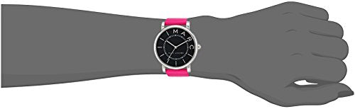 Marc Jacobs Roxy Black Dial Pink Leather Strap Watch for Women - MJ1535 Buy Now By Marc Jacobs