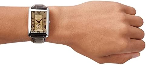 Emporio Armani Classic Brown Dial Brown Leather Strap Watch For Men - AR1605 Buy Now By Emporio Armani
