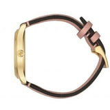Gucci G Timeless Quartz Mother of Pearl Dial Pink Leather Strap Watch For Women - YA1264132 Buy Now By Gucci
