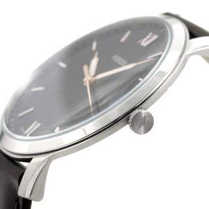 Fossil The Minimalist 3H Black Dial Brown Leather Strap Watch for Men - FS5464 Buy Now By Fossil