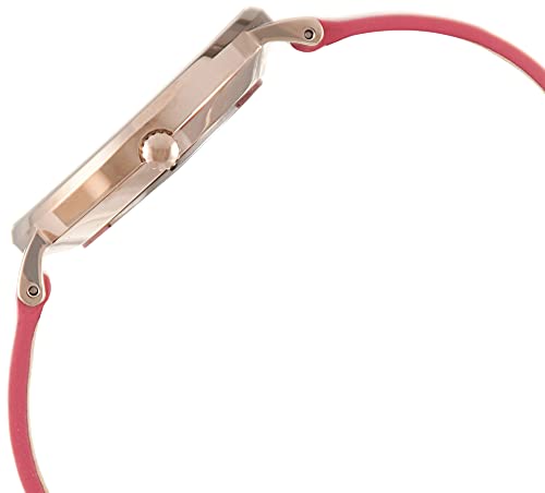 Coach Perry Floral Motif Fawn Dial Pink Leather Strap Watch for Women - 14503442 Buy Now By Coach