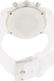 Emporio Armani Classic Chronograph White Dial White Rubber Strap Watch For Men - AR1054 Buy Now By Emporio Armani