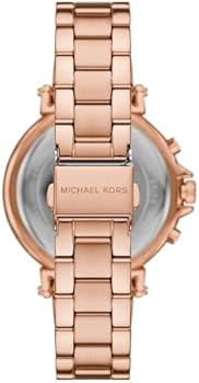 Michael Kors Maren Chronograph Rose Gold Dial Rose Gold Steel Strap Watch for Women - MK7494 Buy Now By Michael Kors