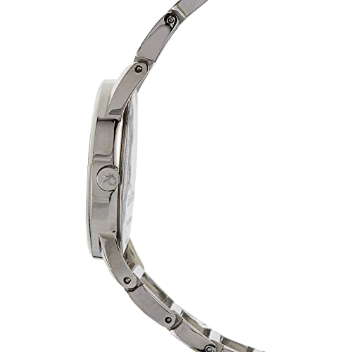 Calvin Klein Stately Silver Dial Silver Steel Strap Watch for Women - K3G23128 Buy Now By Calvin Klein