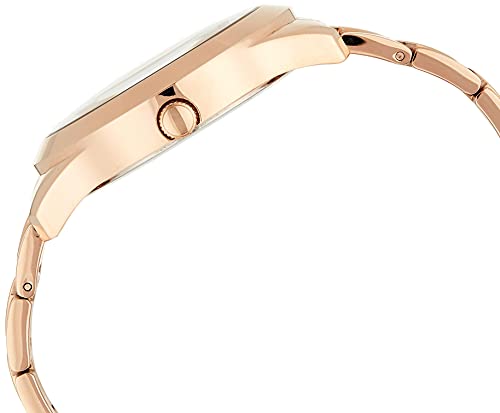 Guess Crush Rose Gold Dial Rose Gold Steel Strap Watch For Women - GW0020L3 Buy Now By Guess