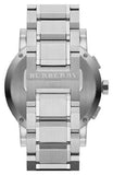 Burberry The City Chronograph Silver Dial Silver Steel Strap Watch for Men - BU9350 Buy Now By Burberry