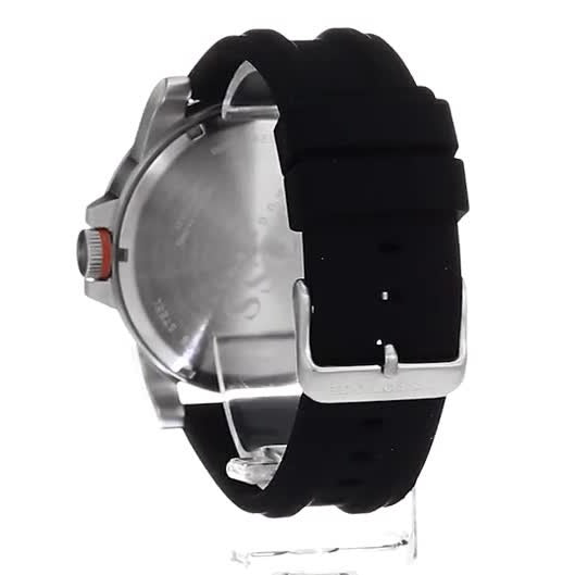 Hugo Boss Detroit Sport Quartz Black Dial Black Rubber Strap Watch for Men - 1550006 Buy Now By Hugo Boss