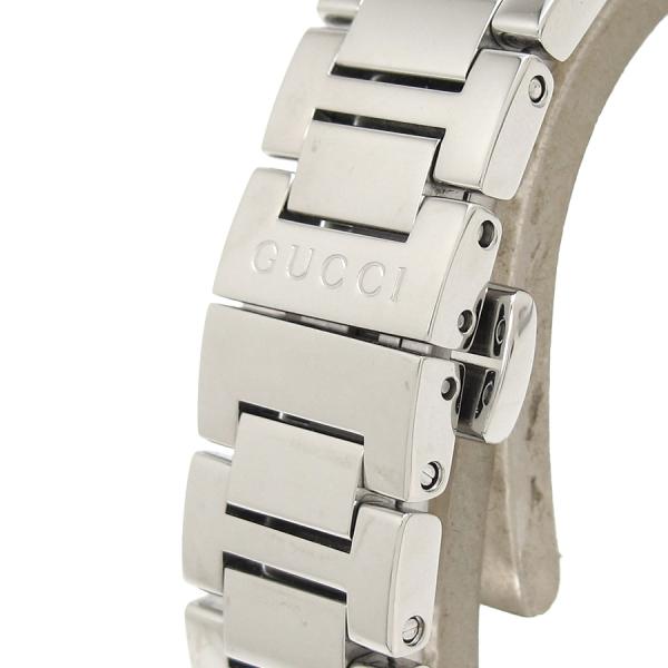 Gucci GG2570 Diamonds Black Dial Silver Steel Strap Watch For Women - YA142503 Buy Now By Gucci