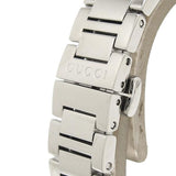 Gucci GG2570 Diamonds Black Dial Silver Steel Strap Watch For Women - YA142503 Buy Now By Gucci