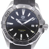 Tag Heuer Aquaracer Quartz Black Dial Black Rubber Strap Watch for Men - WBD1110.FT8021 Buy Now By Tag Heuer