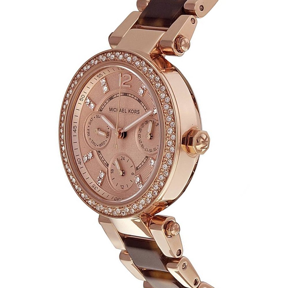 Michael Kors Parker Gold Dial Two Tone Steel Strap Watch for Women - MK5841 Buy Now By Michael Kors