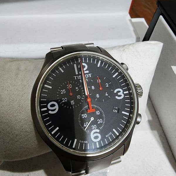 Tissot Chrono XL Quartz Asian Games Edition Black Dial Silver Steel Strap Watch For Men - T116.617.11.057.02 Buy Now By Tissot