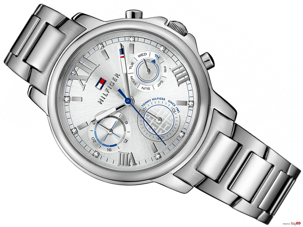 Tommy Hilfiger Claudia Silver Dial Silver Steel Strap Watch for Women - 1781741 Buy Now By Tommy Hilfiger