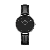 Daniel Wellington Classic Petite Reading Black Dial Black Leather Strap Watch For Women - DW00100235 Buy Now By Daniel Wellington