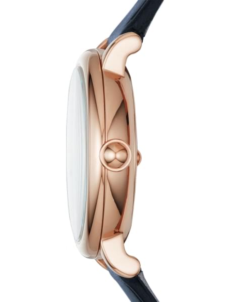 Marc Jacobs Roxy Navy Blue Dial Navy Blue Leather Strap Watch for Women - MJ1539 Buy Now By Marc Jacobs