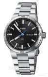 Oris TT1 Day Date Black Dial Silver Steel Strap Watch for Men - 0173577524154-0782408 Buy Now By Oris