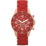 Marc Jacobs Rock Chronograph Red Dial Red Silicone Strap Watch for Women - MBM2577 Buy Now By Marc Jacobs