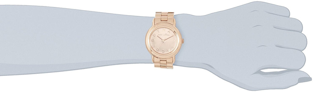 Marc Jacobs Marci Rose Gold Dial Rose Gold Steel Strap Watch for Women - MBM3099 Buy Now By Marc Jacobs