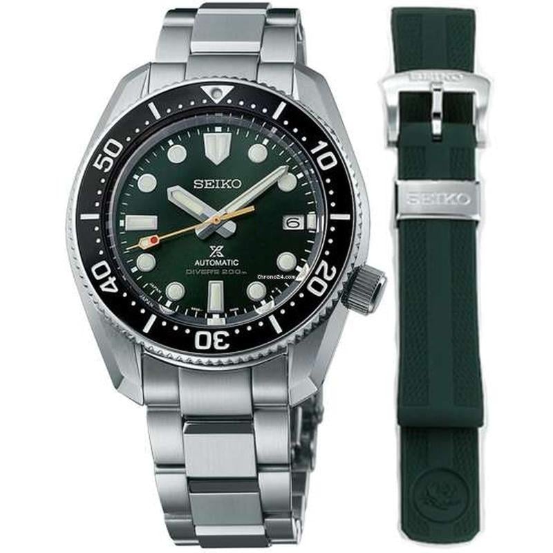 Seiko Prospex 140th Anniversary Limited Divers Green Dial Silver Steel Strap Watch For Men - SPB207J1 Buy Now By Seiko