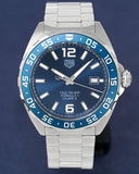 Tag Heuer Formula 1 Bucherer Blue Edition Blue Dial Silver Steel Strap Watch for Men - WAZ2015.BA0842 Buy Now By Tag Heuer