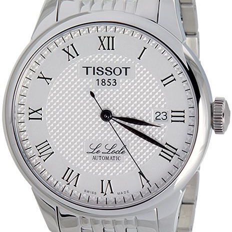 Tissot T Classic Le Locle Automatic White Dial Silver Steel Strap Watch For Men - T41.1.483.33 Buy Now By Tissot