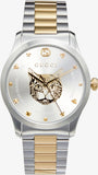 Gucci G Timeless Silver Dial Two Tone Steel Strap Watch For Women - YA1264074 Buy Now By Gucci
