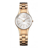 Calvin Klein Simplicity White Dial Rose Gold Steel Strap Watch for Women - K4323520 Buy Now By Calvin Klein