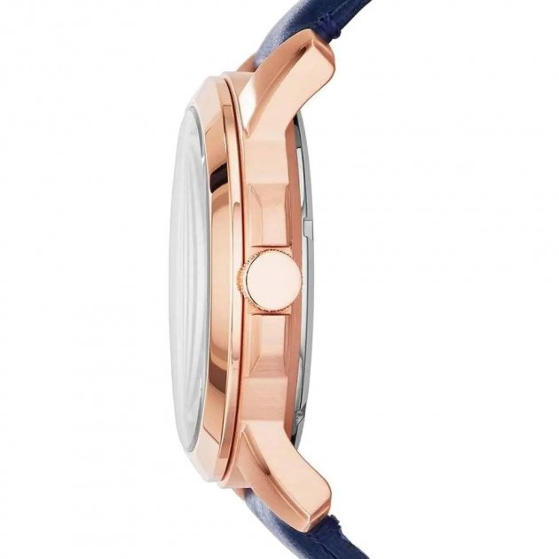 Fossil Grant Mechanical Blue Dial Blue Leather Strap Watch for Men - ME3054 Buy Now By Fossil