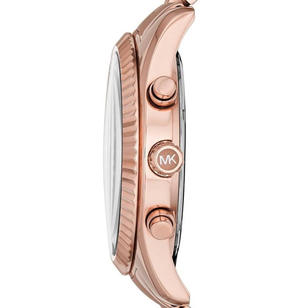 Michael Kors Lexington Rose Gold Dial Rose Gold Steel Strap Watch for Men - MK8319 Buy Now By Michael Kors