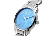 Calvin Klein City Mother of Pearl Blue Dial Silver Steel Strap Watch for Women - K2G2314X Buy Now By Calvin Klein