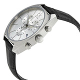 Calvin Klein Masculine Chronograph White Dial Black Leather Strap Watch for Men - K2H27120 Buy Now By Calvin Klein