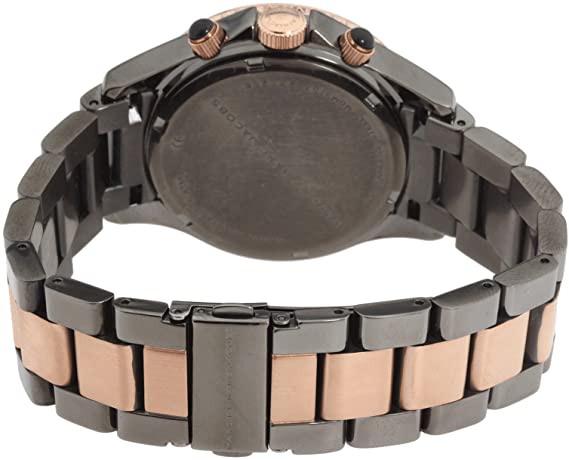 Marc Jacobs Marc Chronograph Grey Dial Two Tone Steel Strap Watch for Men - MBM3157 Buy Now By Marc Jacobs